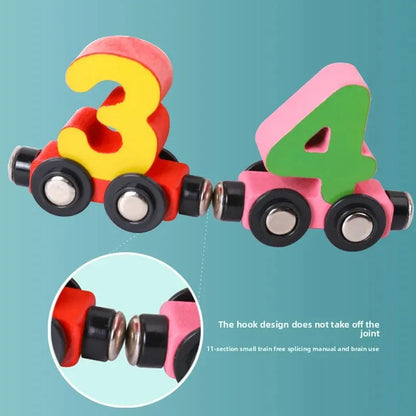 Tren de Números Magnético